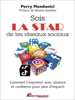 cover image of Sois la star de tes réseaux sociaux